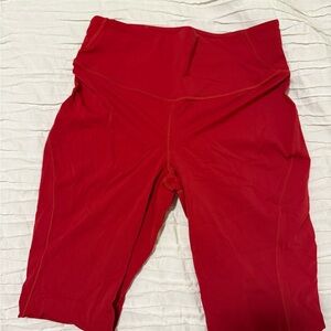 Red LULULEMON LEGGING